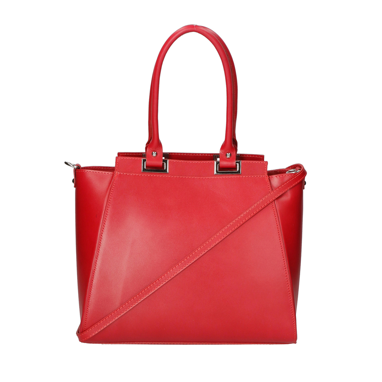 Borsa a mano da Donna Fatima in Vera Pelle Made in Italy 28x33x16 cm