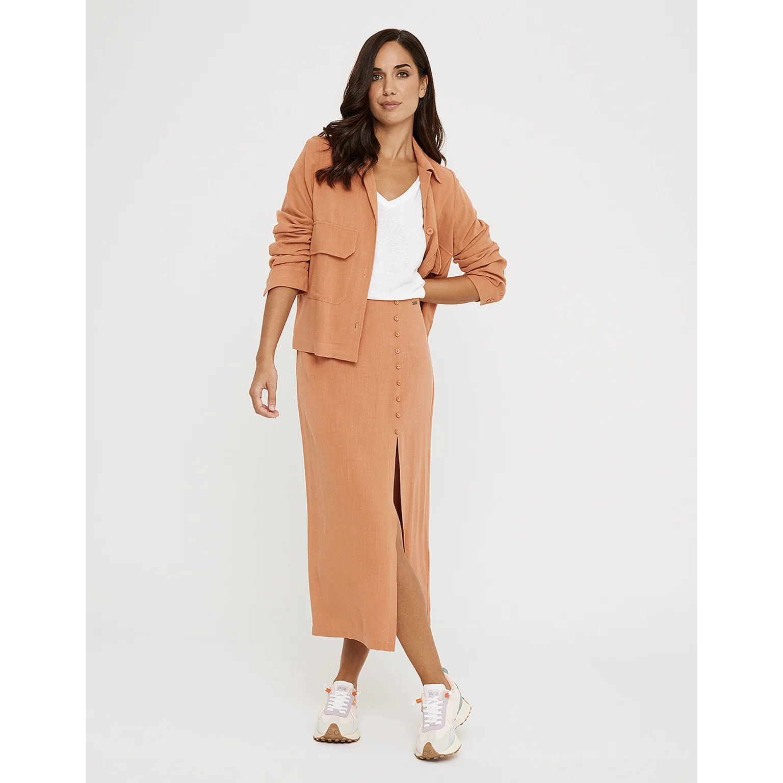 Falda Midi Teja - Bellamy