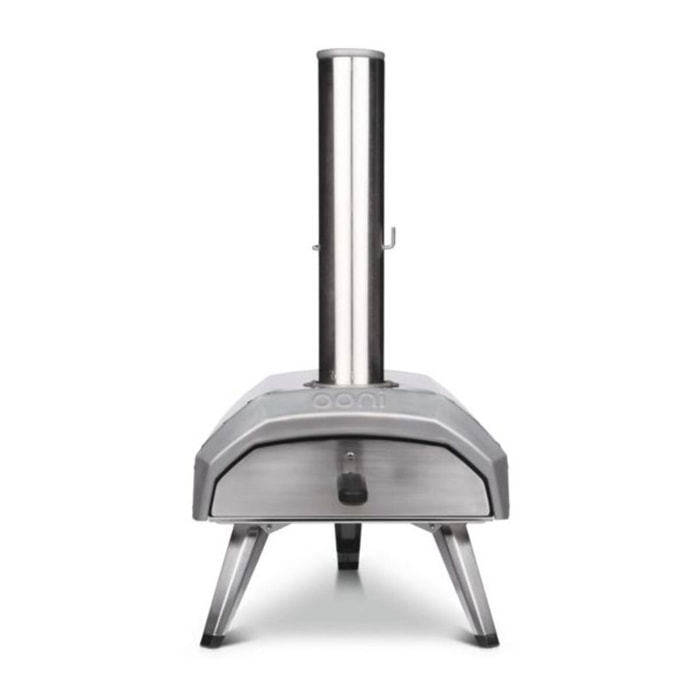 Four à pizza charbon OONI Karu 12 inox multicombustible pizza 30 cm préchauffage 20 min, de 110 à 500°C