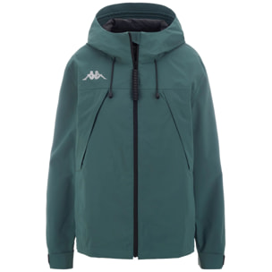 Kappa - Giacche Donna Verde - HUSHOWN