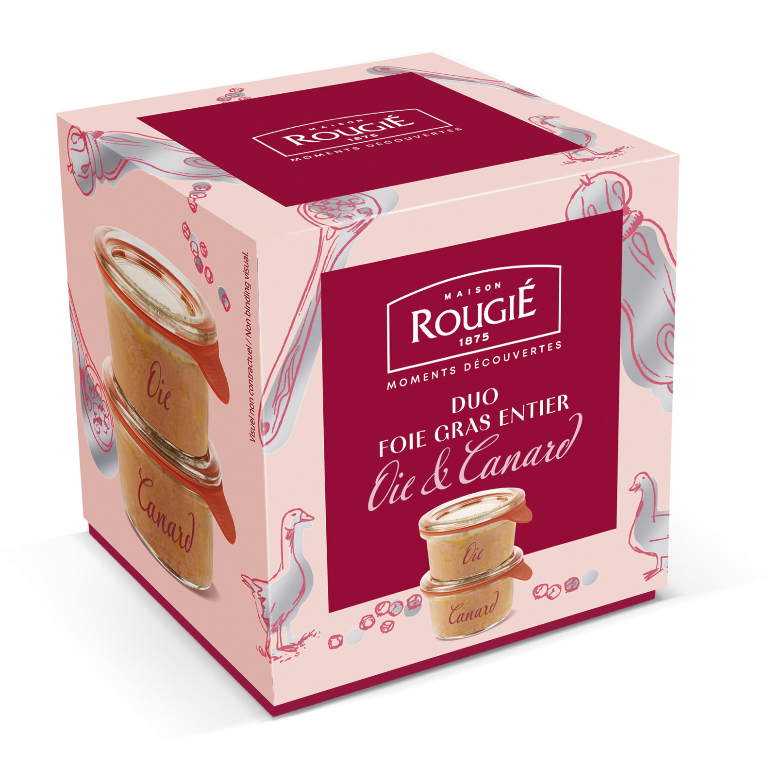 Duo découverte Entier oie et canard - 80g