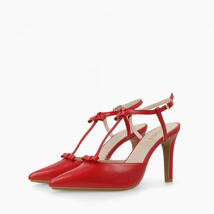 ZAPATOS DE SALÓN ROJOS RIEJU-X