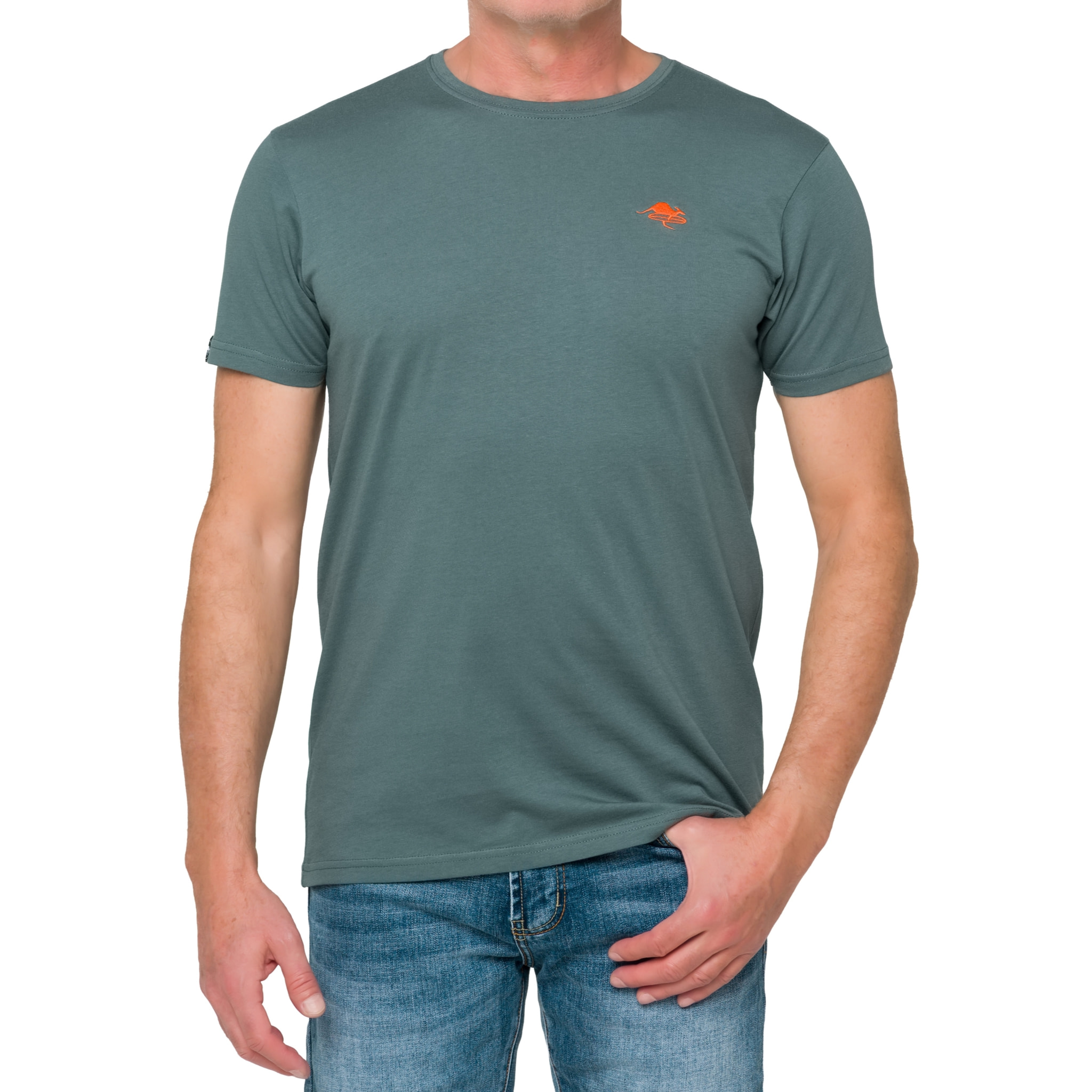 Camiseta de algodón 180 gr Hot Buttered Mistral verde claro