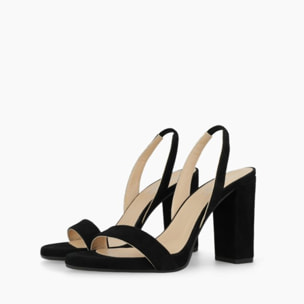SANDALIAS NEGRAS INDALO