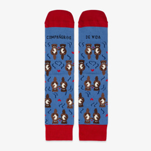 Calcetines "Eres mi compañer@ de vida" talla 36-41