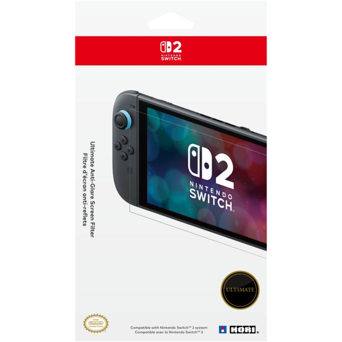 Protection écran HORI Anti Reflets Switch 2