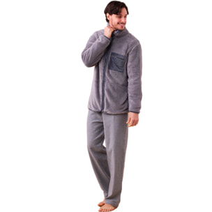 Giacca uomo eco-pelliccia articolo unito. Noidinotte