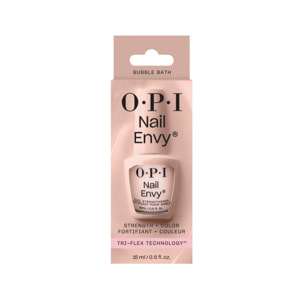 Duo Infinite Shine - Base et Top Coat Duo Pack - 30ml Nail Envy Bubble Bath - Fortifiant coloré pour ongles fragiles et endomm