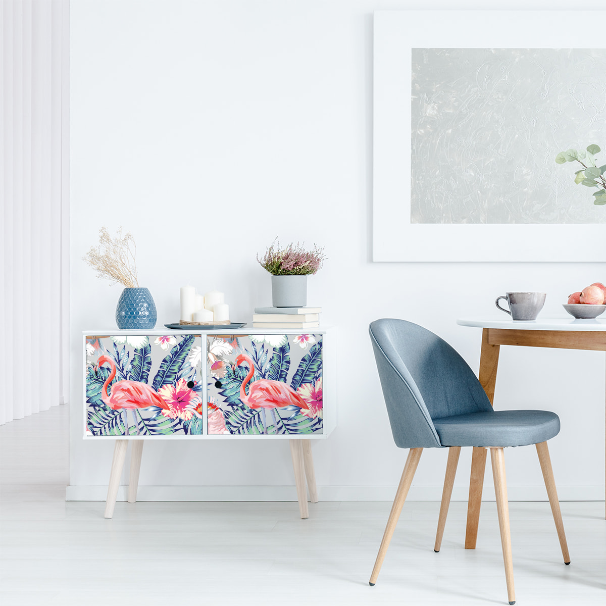 Sticker meuble tropical emerea 60 x 90 cm