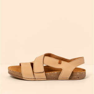 Sandalias N5799 NOBUCK LAVADO CREAM / BALANCE color Cream