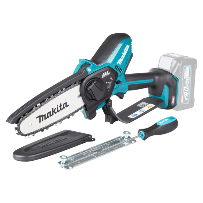 Tronçonneuse d'élagage XGT 150 mm + Huile pour chaîne - Produit seul - MAKITA - UC029GZ
