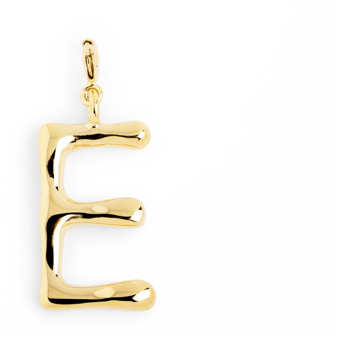 Charm Letter XL Baño Oro