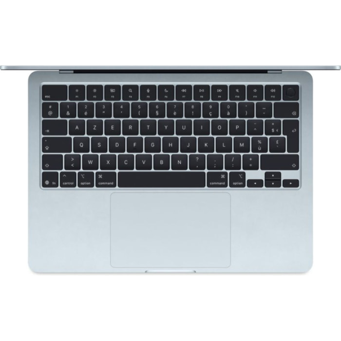 Ordinateur Apple MACBOOK Air 13" Puce M5 CPU 10 / GPU 10 coeurs Mémoire RAM 16Go Stockage 1To SSD Bleu ciel