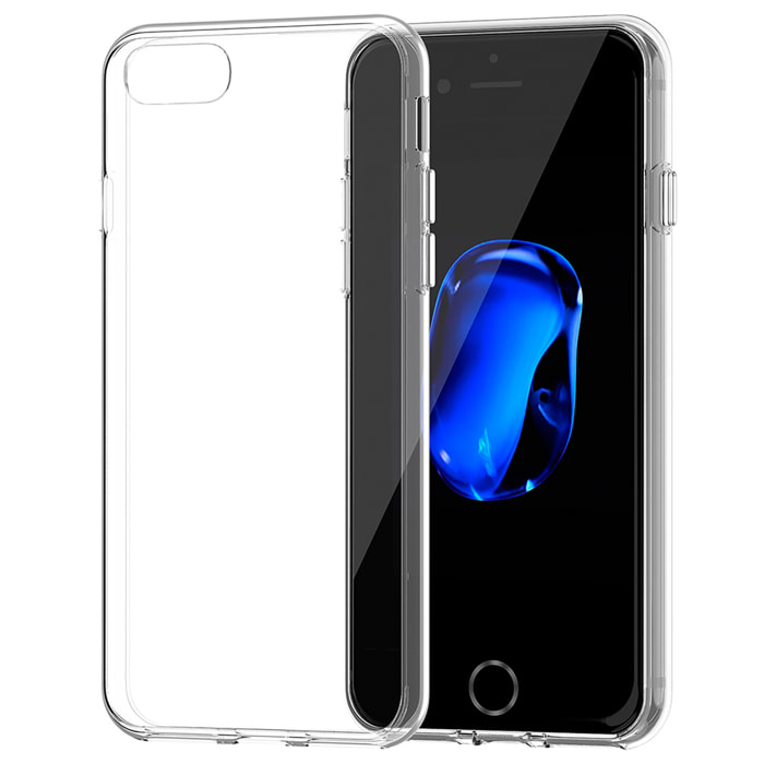 DAM Custodia in gel trasparente per iPhone 7/8 713 Cm. Colore trasparente