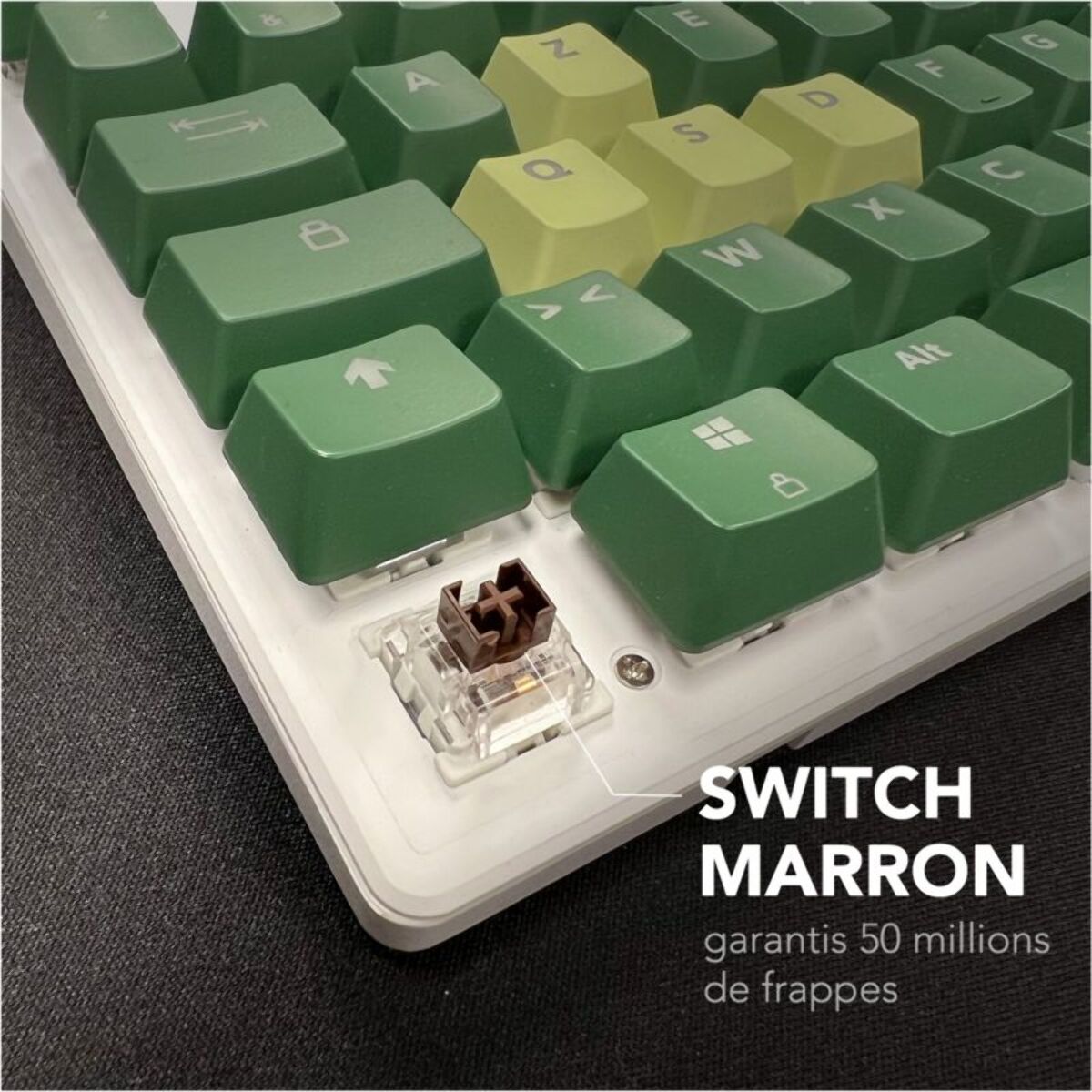 Clavier gamer SKILLKORP K5 VERT Access
