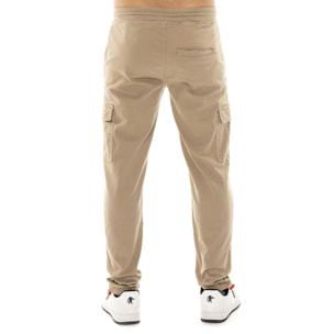 Pantaloni cargo da uomo in twill Leone Military 1947