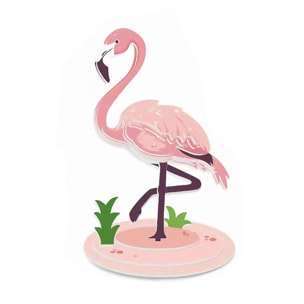 Puzzle 3D in cartone con rilievo. Design di Fenicottero.