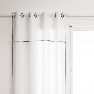 Voilage "Fred" 140x240cm blanc