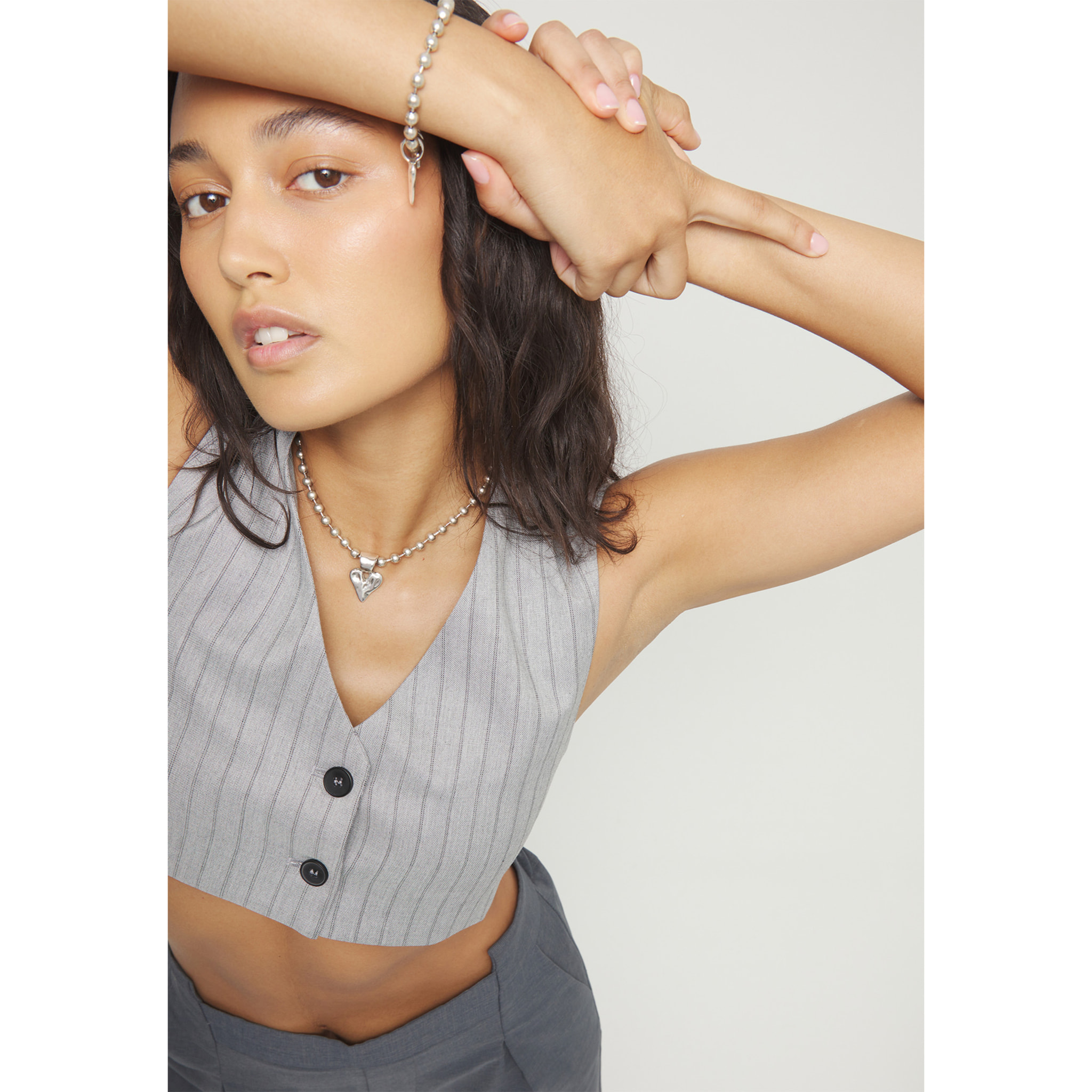 Colgante PÁLPITO PLATEADO U