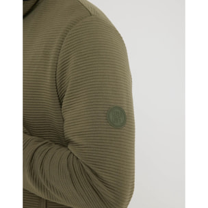 Chaqueta Cremallera Caqui - Tigio