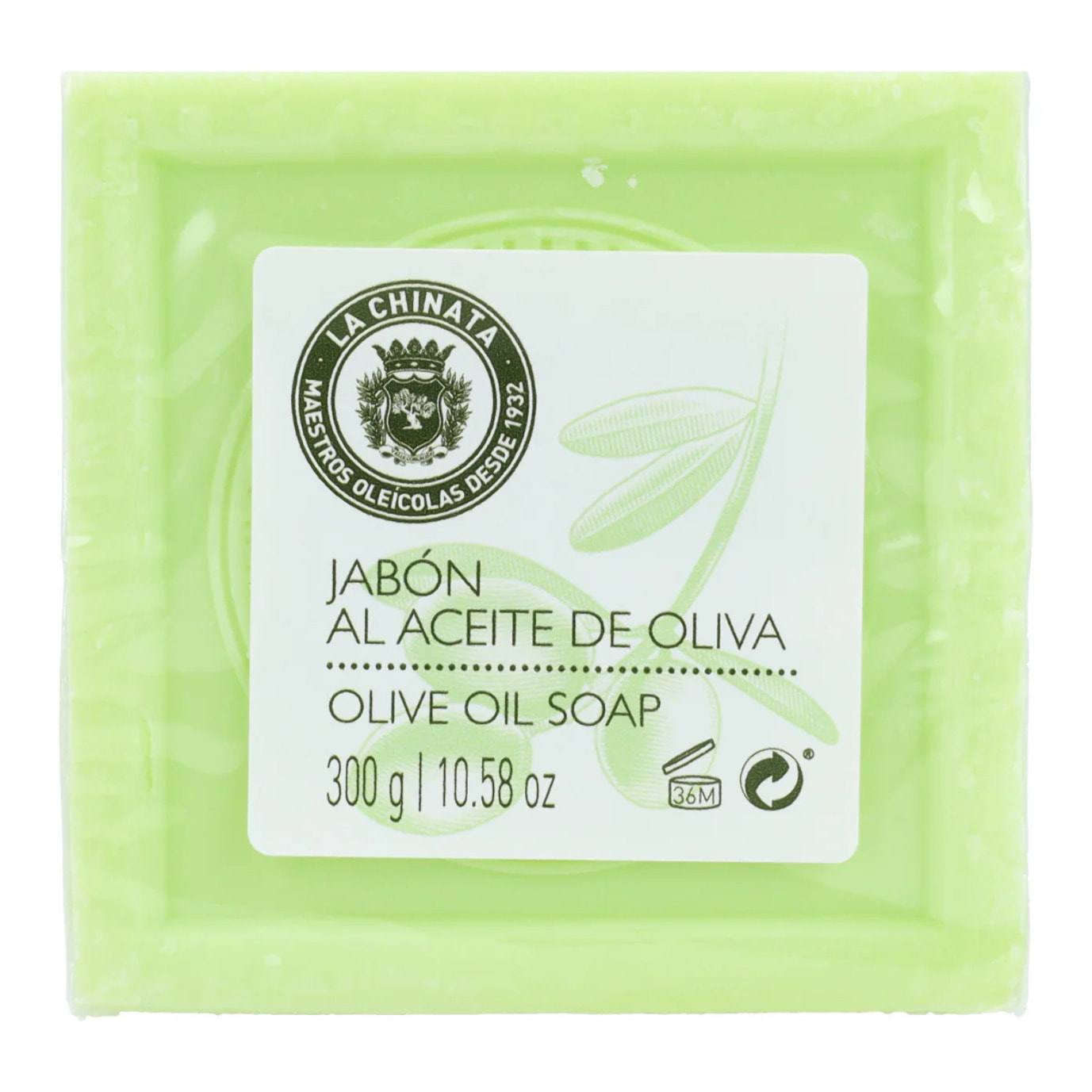 Jabón al aceite de Oliva 300 g La Chinata