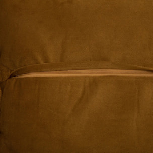 Coussin "LILOU" coton mordoré 45x45cm