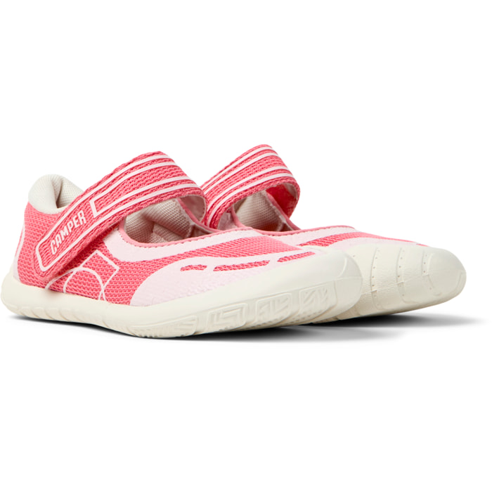 Bailarinas - CAMPER Peu Path - Rosa - Textil técnico