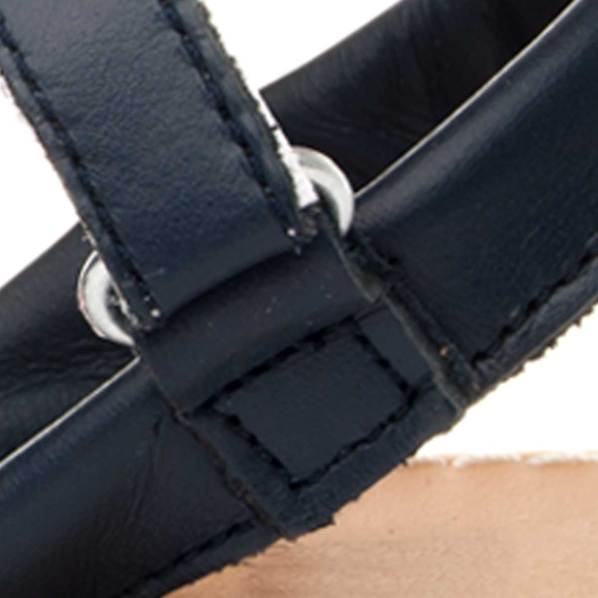 Sandalias de Cuero - Azul