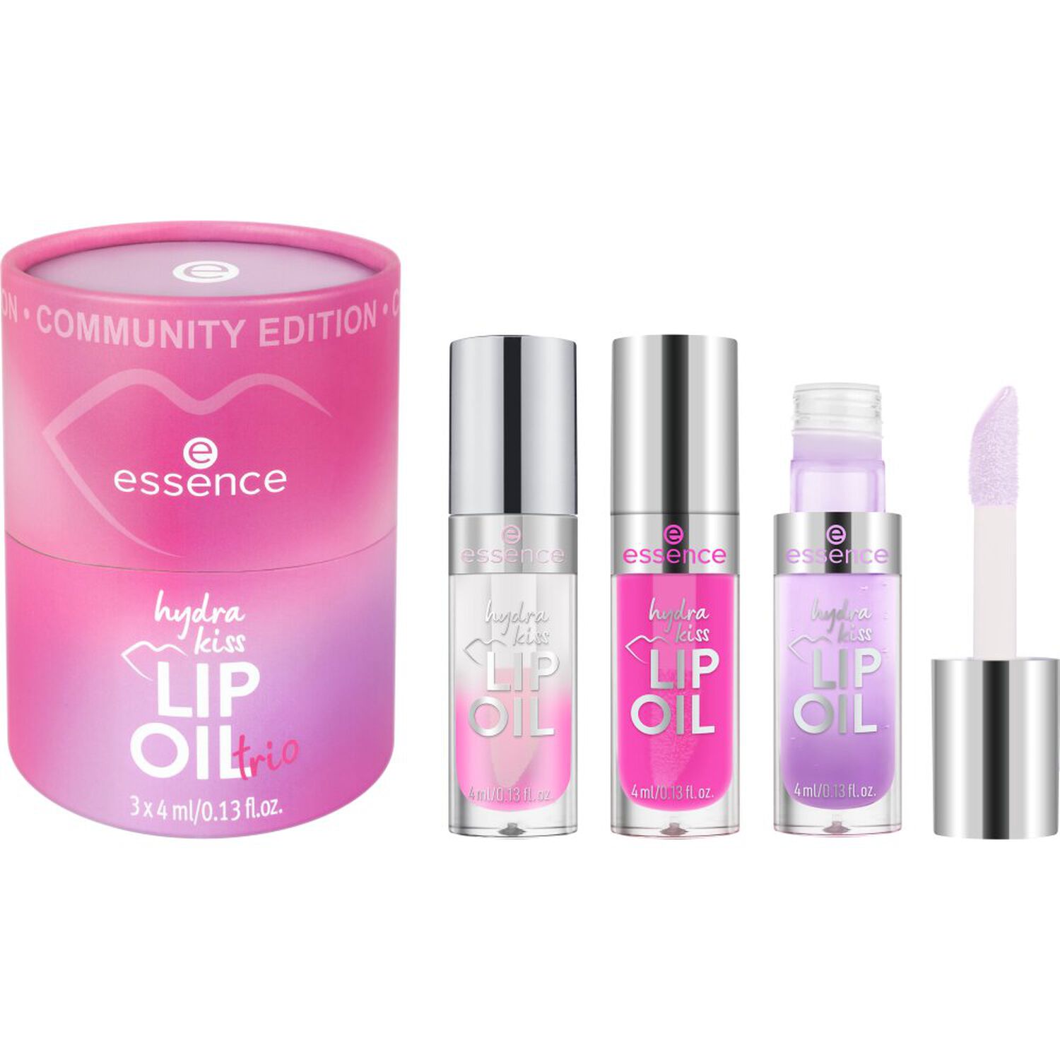 Hydra Kiss Lip Oil Trio - Coffret Huiles pour les Lèvres 3x4ml