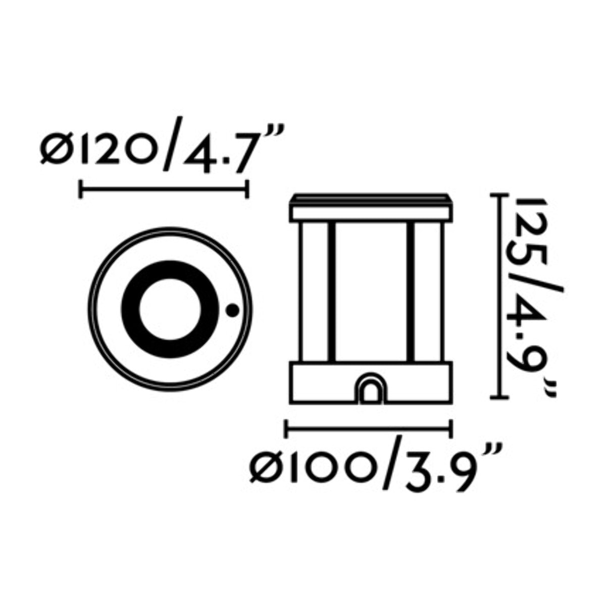 TECNO Lampada incasso inox GU10