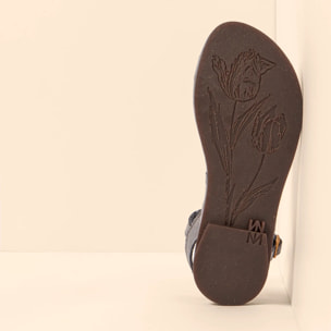 Sandalias N5693 NOBUCK LAVADO DENIM / TULIP color Denim