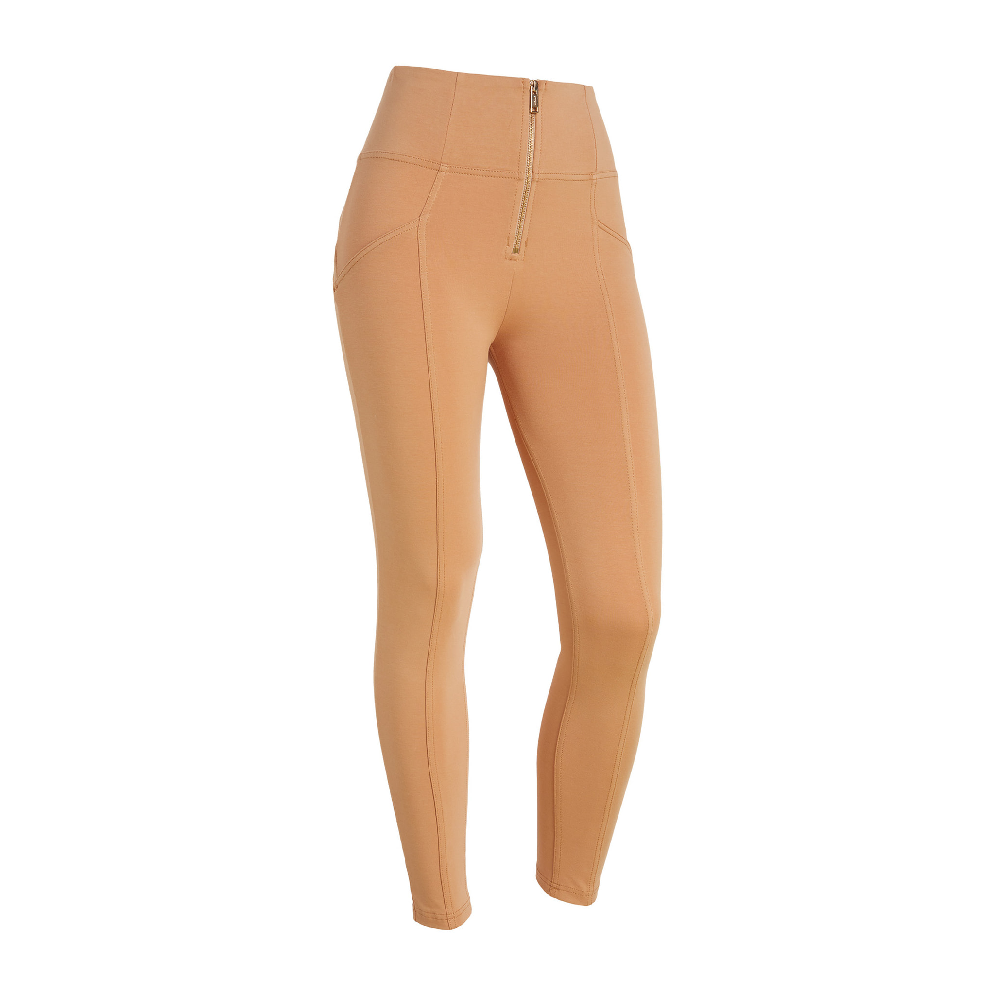 Pantaloni WR.UP® vita alta con zip, cucitura centrale