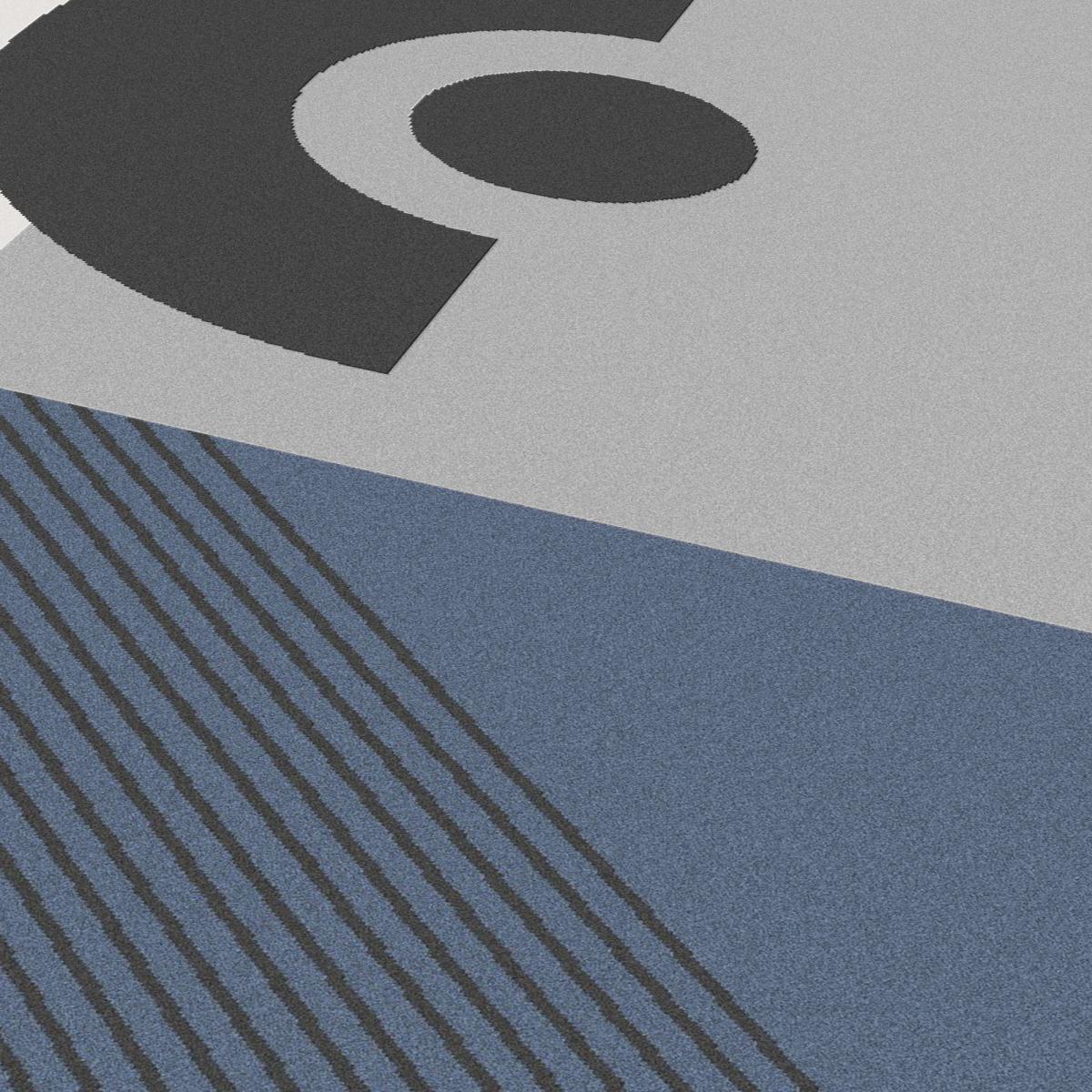 Tapis Folai motif Géométrique contemporain