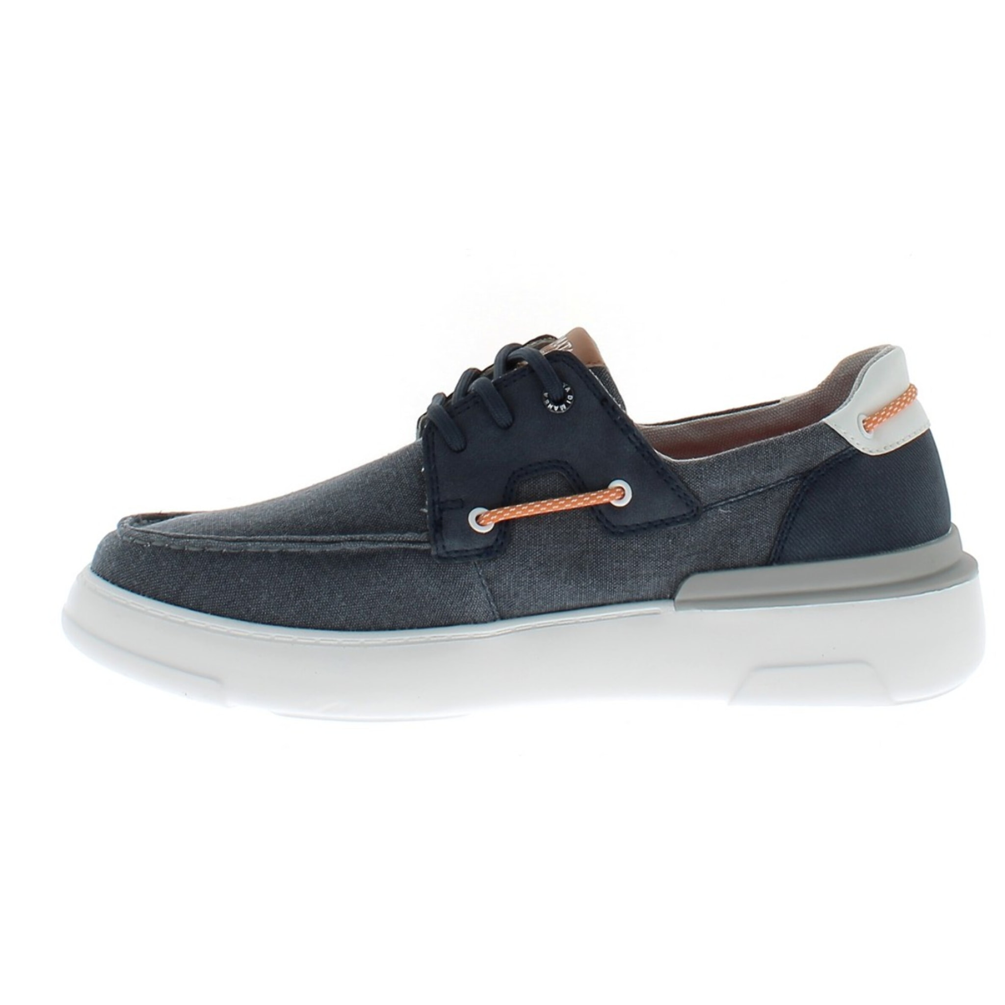 Armata di Mare Scarpe Uomo da Barca Stringate con Soletta Rimovibile in Memory Foam AMU S25D741 Navy