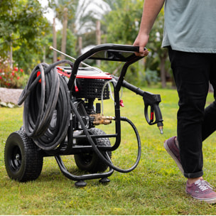 Hidrolimpiadora con motor gasolina 4 tiempos de 210cc 8cv - Greencut JET380X