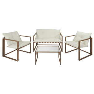Salon De Jardin Cagliari 4pcs