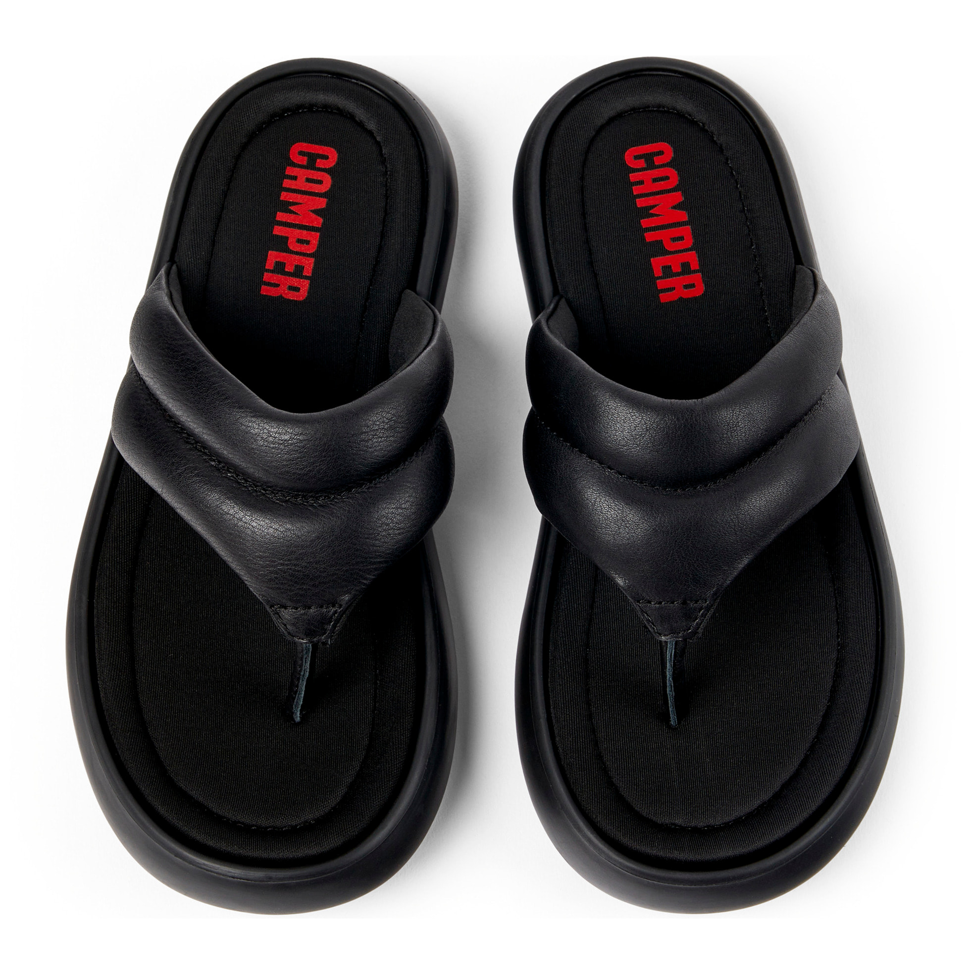 Sandalias - CAMPER Pelotas Flota - Negro - Cuero liso