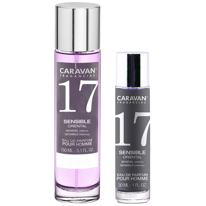 Set caravan perfume de hombre nº17 150ml+30ml