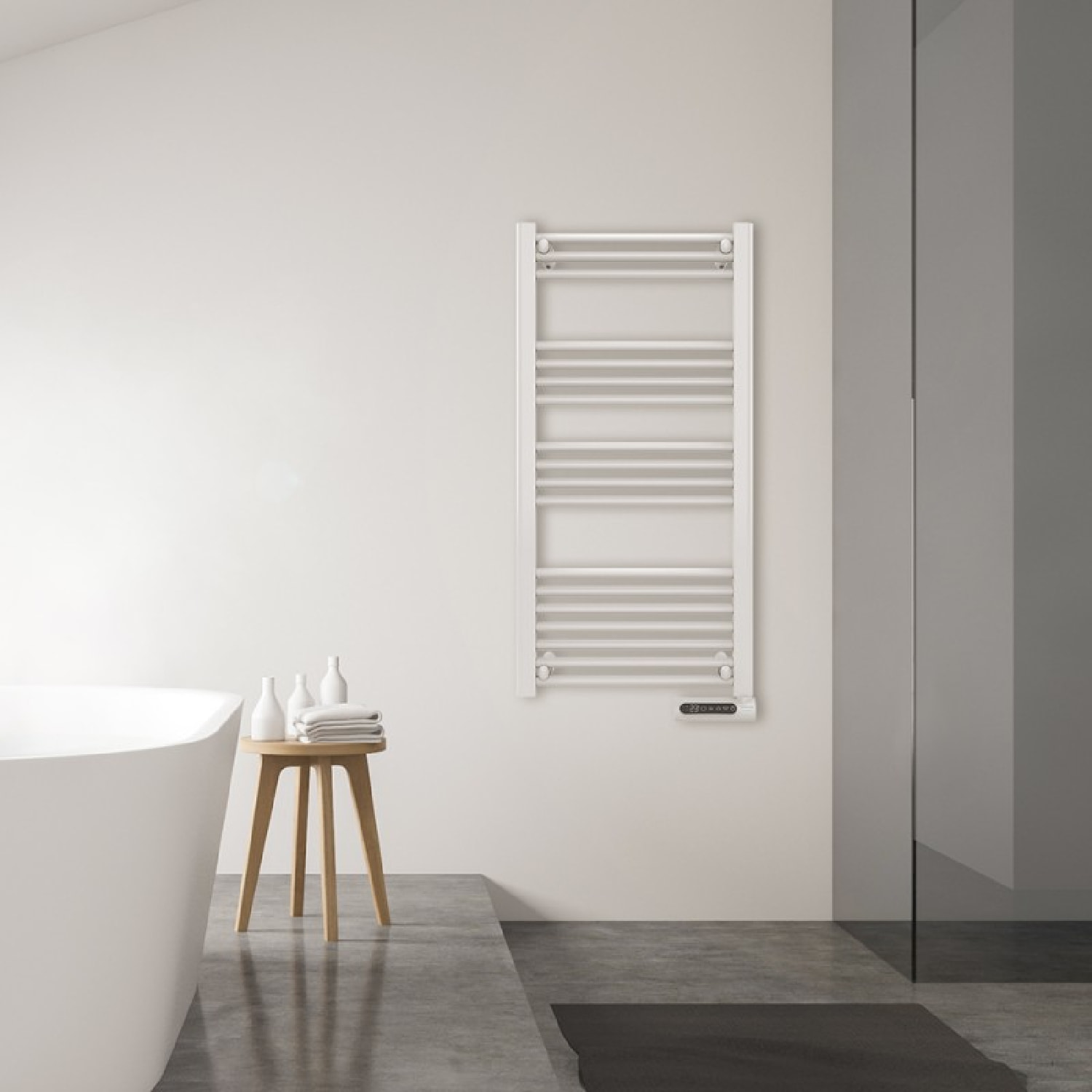 Cecotec Radiador Toallero Eléctrico Bajo Consumo Ready Warm 9200 Smart Towel Whi