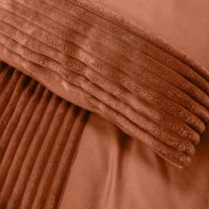 Parure housse de couette 3pcs 100% microfibre_terre 220x240 cm