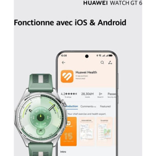 Montre connectée HUAWEI Watch GT6 46mm Vert