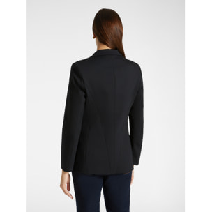 Elena Mirò - Blazer de punto Milano - Negro
