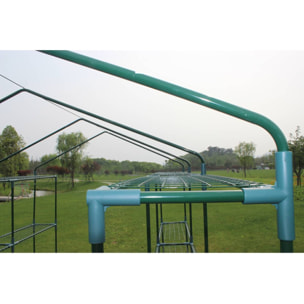 SERRE TOMATE PETUNIA- 4.4M² - 2.5 X 1.7 X 2.1 M