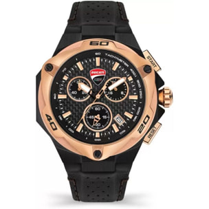 Reloj Ducati DTWGC2019010 Hombre Analogico Cuarzo con Correa de Cuero