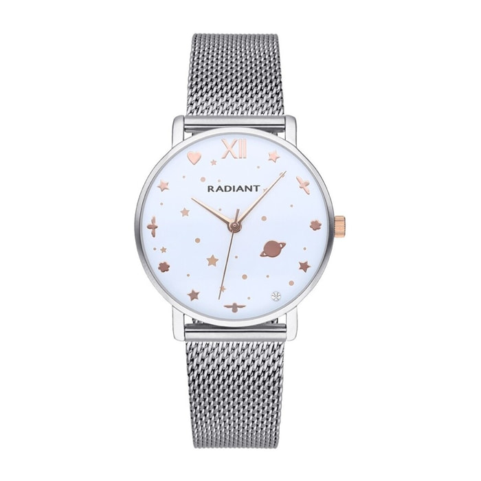 Reloj Radiant RA545203 Mujer Analogico Cuarzo con Correa de Acero inoxidable