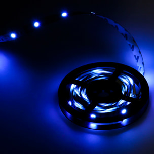 FORLIGHT Tira LED RGB de 5m 12W con control ON-OFF y protección IP20 para uso interior