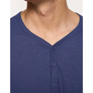 Camiseta Manga Corta Azul Marino - Kairox