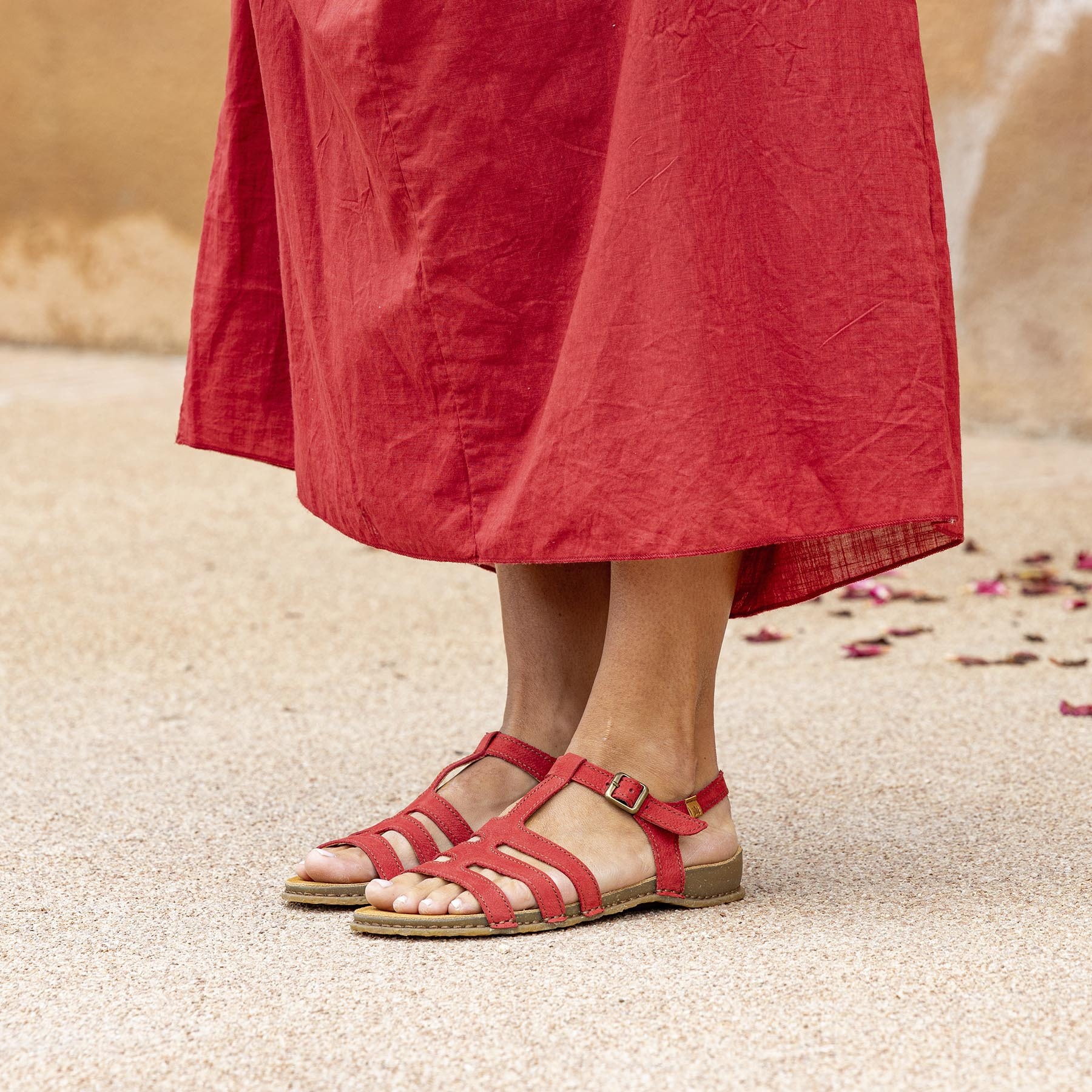 Sandalias N5803 NOBUCK LIKEN/PANGLAO color Liken