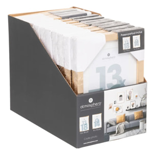 Cadre photo "Manu" doré 13x18cm