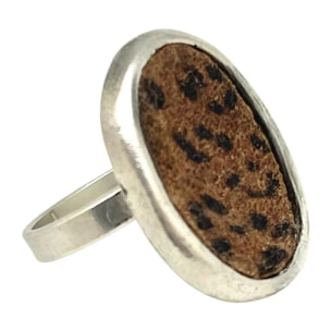 Anillo Jungle en plata 10µ